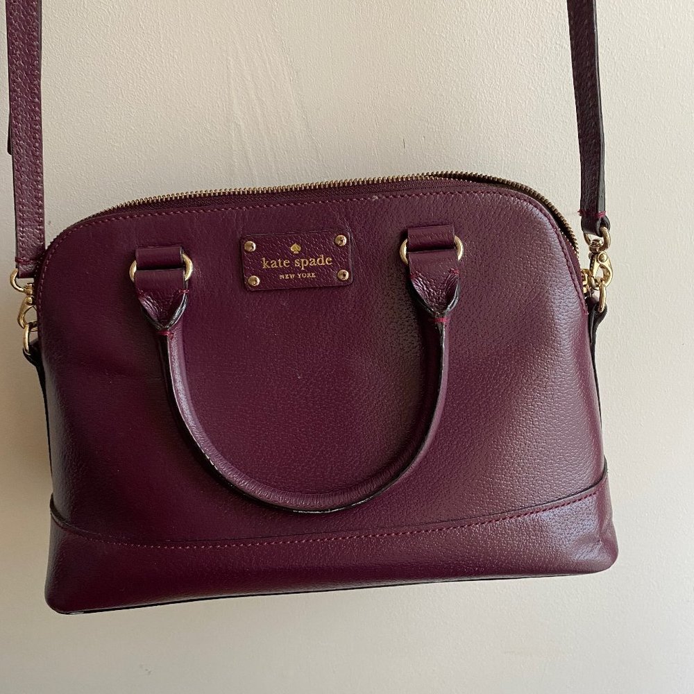 Used Kate Spade Purple/Mauve Crossbody.